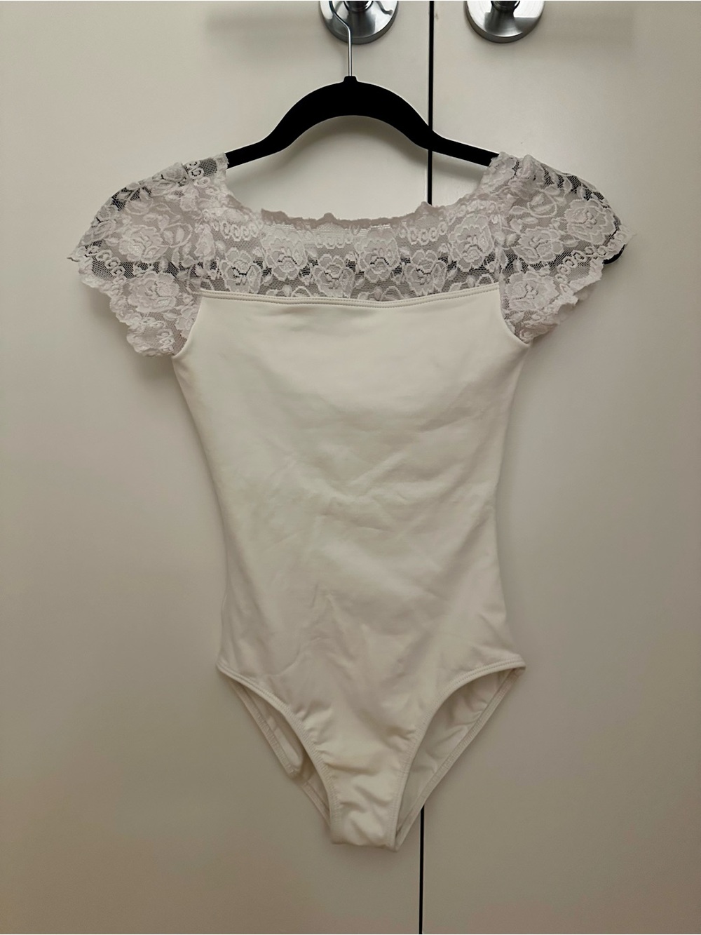 So Danca Matilda Lace Cap Sleeve Leotard Women’s S - Ballet Like New